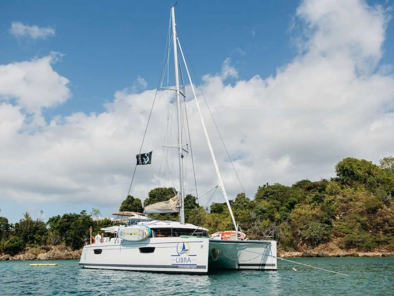Luxury Yacht rental in British Virgin Islands (BVI) - Fountaine Pajot LIBRA 50