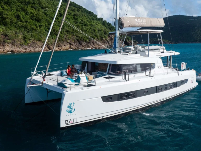 Bali ALORA charter bareboat or captained in  British Virgin Islands (BVI)