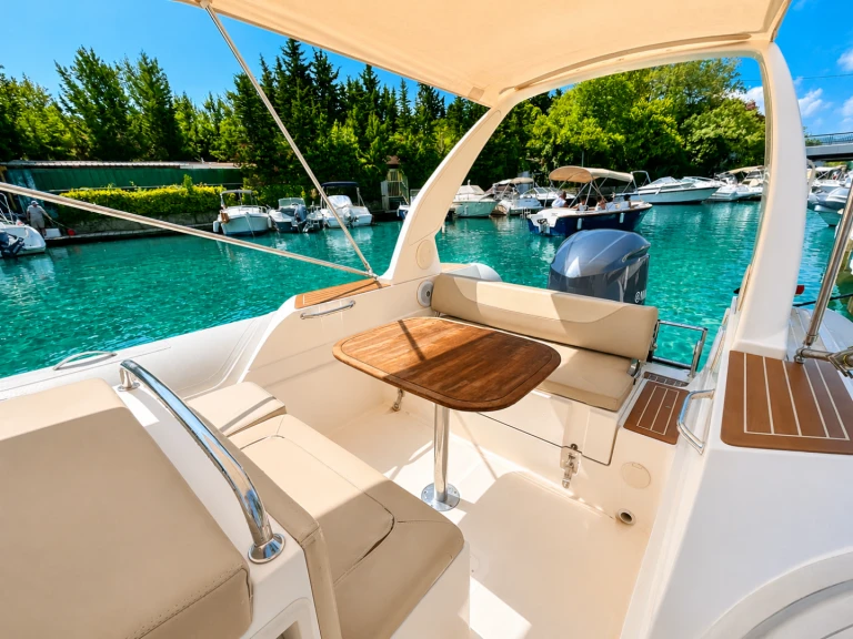 Capelli Tempest 770 charter bareboat or captained in  Mandelieu-la-Napoule