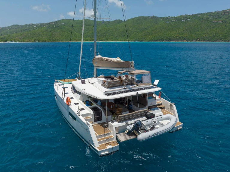 Fountaine Pajot LUNA BLISS charter bareboat or captained in  British Virgin Islands (BVI)