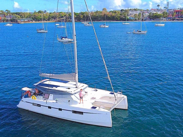Luxury Yacht rental with or without captain Nautitech Martinique