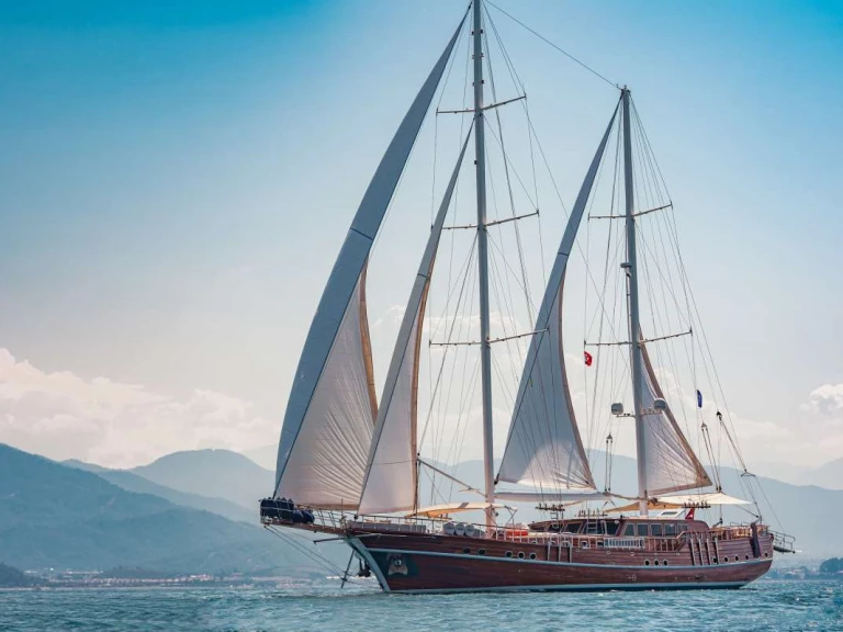 Bareboat Rental Luxury Yacht Custom Gulet-Motor Sailor with a boat licence