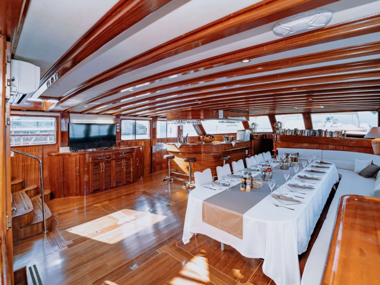 Custom Gulet-Motor Sailor Lycian Queen charter bareboat or captained in  Fethiye