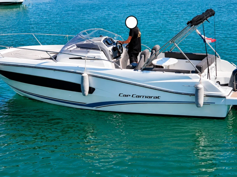 Jeanneau Cap Camarat 7.5 WA charter bareboat or captained in  Marseille