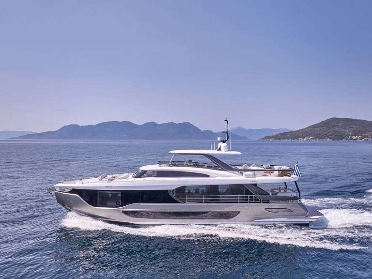 Azimut ALADDIN SANE charter bareboat or captained in  Athens