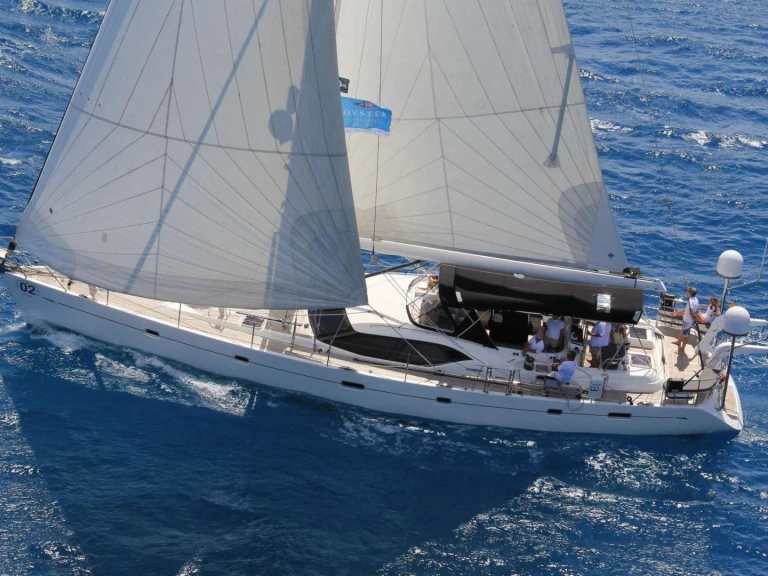 Oyster Marine JERSEY GIRL charter bareboat or captained in  Newport