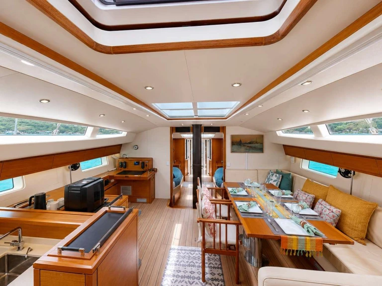 Bareboat Rental Luxury Yacht Jeanneau with a boat licence