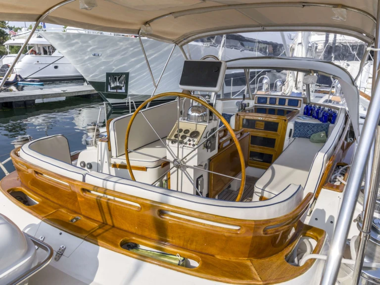 Little Harbor Tyche charter bareboat or captained in  Boston