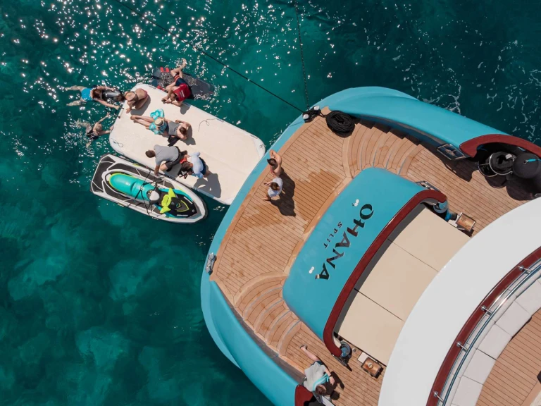 Luxury Yacht rental in Croatia - Custom Ohana