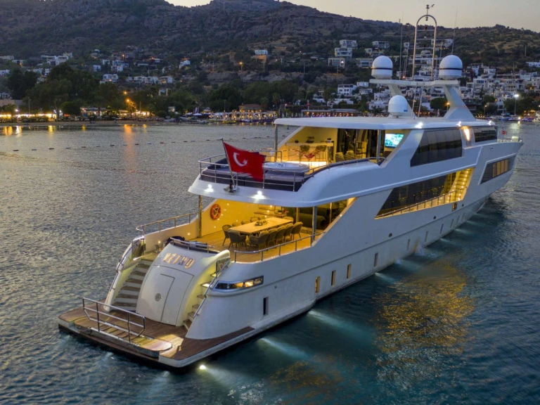 Luxury Yacht rental with or without captain Custom Turkey