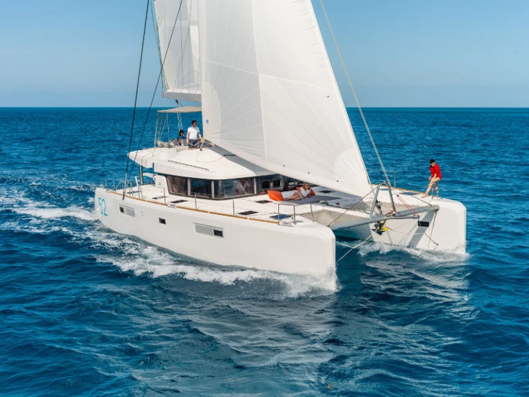 Lagoon Lagoon 52 F charter bareboat or captained in  Olbia