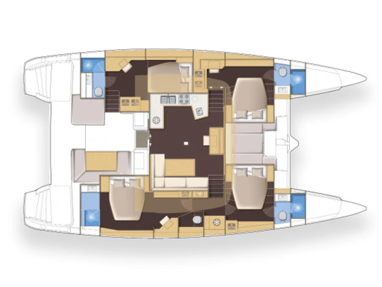 Rent a Lagoon Lagoon 52 F Olbia