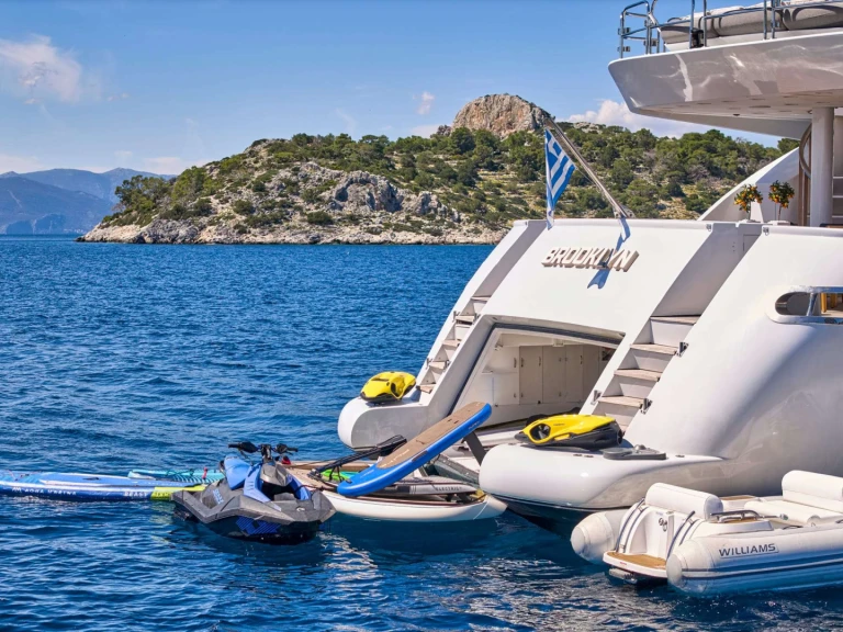 Turkish shipyard BROOKLYN charter bareboat or captained in  Athens
