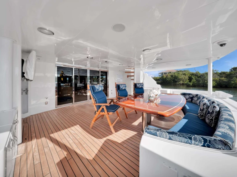 Hatteras Seaspeak charter bareboat or captained in  British Virgin Islands (BVI)