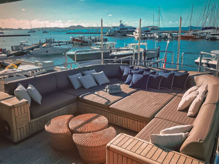 Luxury Yacht rental with or without captain ISA, RODRIGUEZ GROUP ITALY Balearic Islands