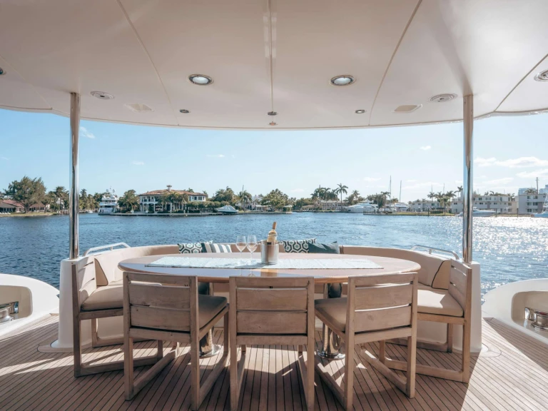 Lazzara Lady Kristina charter bareboat or captained in  Fort Lauderdale