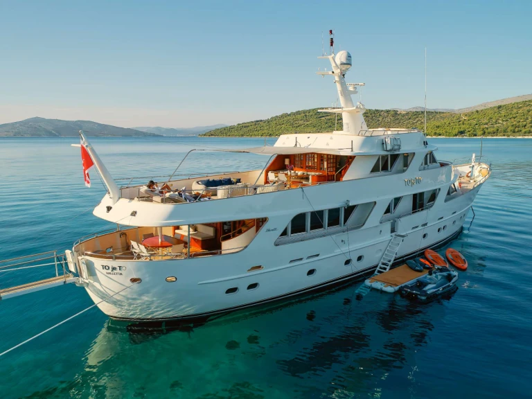 Benetti TO je TO charter bareboat or captained in  Trogir