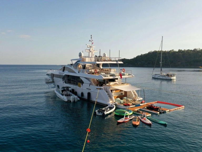 Azimut LOVE T charter bareboat or captained in  Greece
