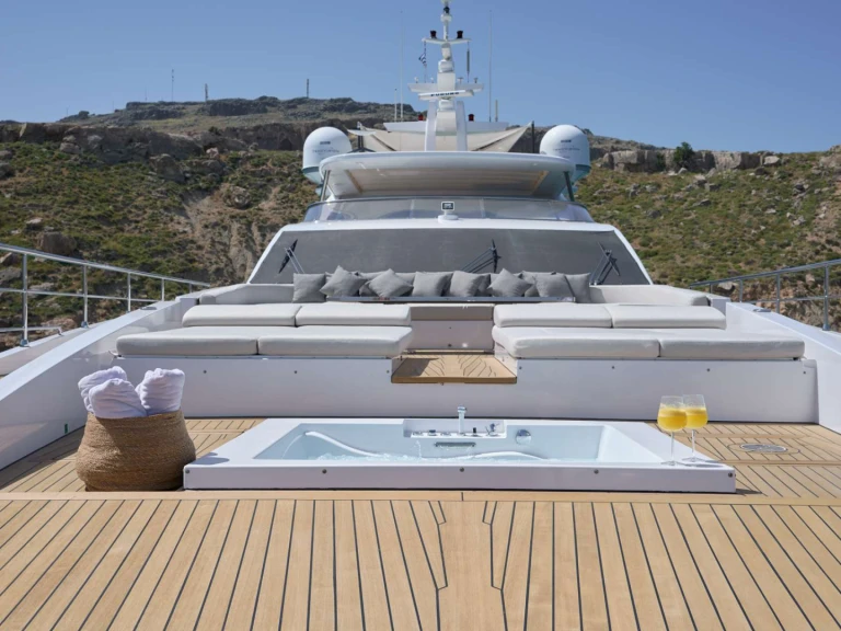 Azimut PURA VIDA charter bareboat or captained in  Greece