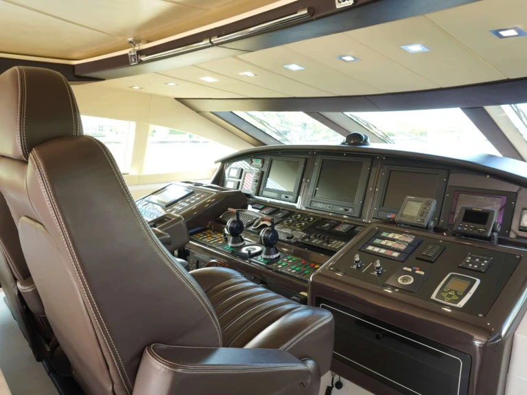 Mangusta Mangusta 105' charter bareboat or captained in  Miami