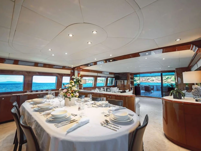 Luxury Yacht rental in Greece - Baglietto THEION