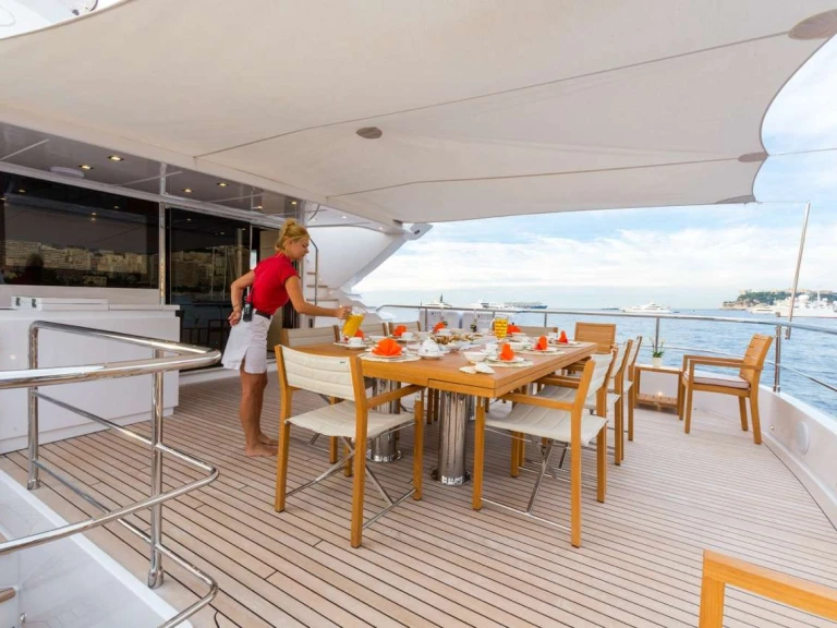 Bareboat Rental Luxury Yacht Filippetti Yachts with a boat licence