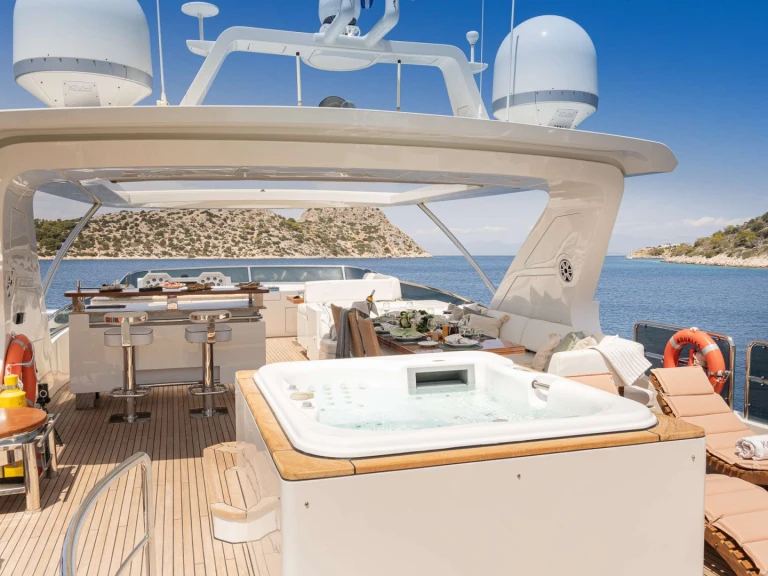 Bareboat Rental Luxury Yacht Azimut with a boat licence