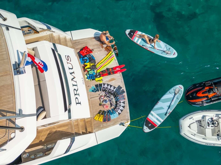 San Lorenzo PRIMUS charter bareboat or captained in  Seget Donji