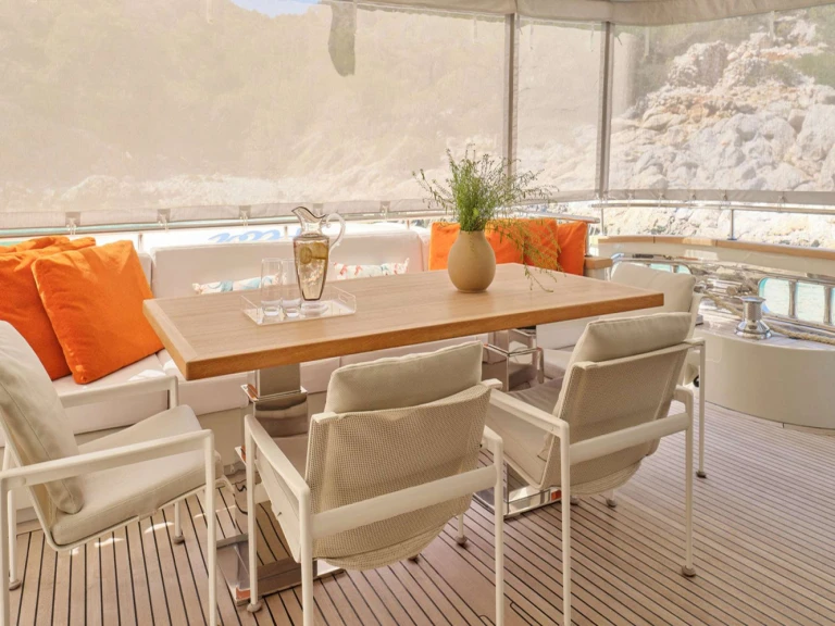 Luxury Yacht rental with or without captain San Lorenzo Athens