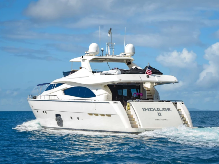 Luxury Yacht rental in Saint Thomas Island - Ferretti INDULGE II