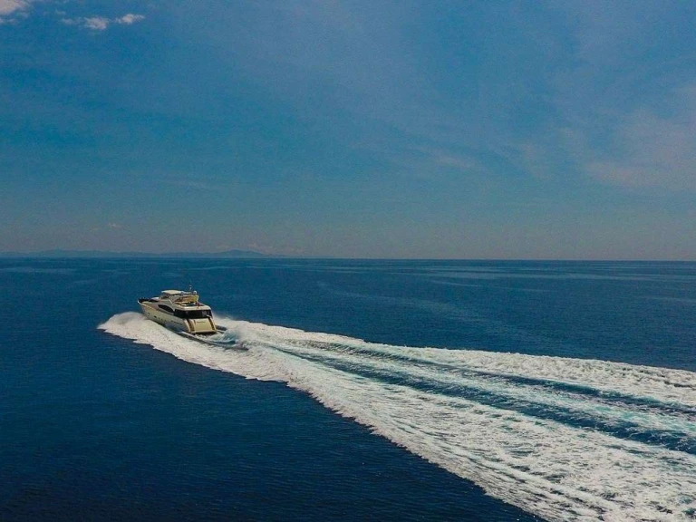 Ferretti MISS KATARIINA charter bareboat or captained in  Trogir