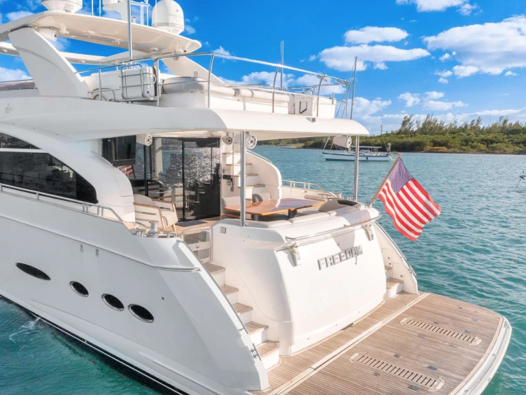 Princess, UK Freedom charter bareboat or captained in  Miami Beach