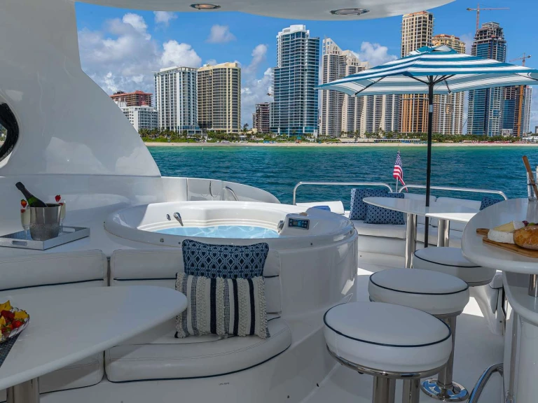 Luxury Yacht rental in Miami - Lazzara Finally-Aphrodite