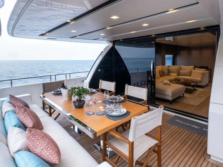 Luxury Yacht rental in Olbia - San Lorenzo ALEXANDER M
