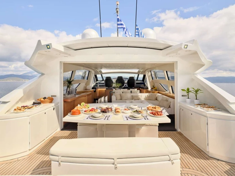 Luxury Yacht rental in Greece - Pershing FOR EVER