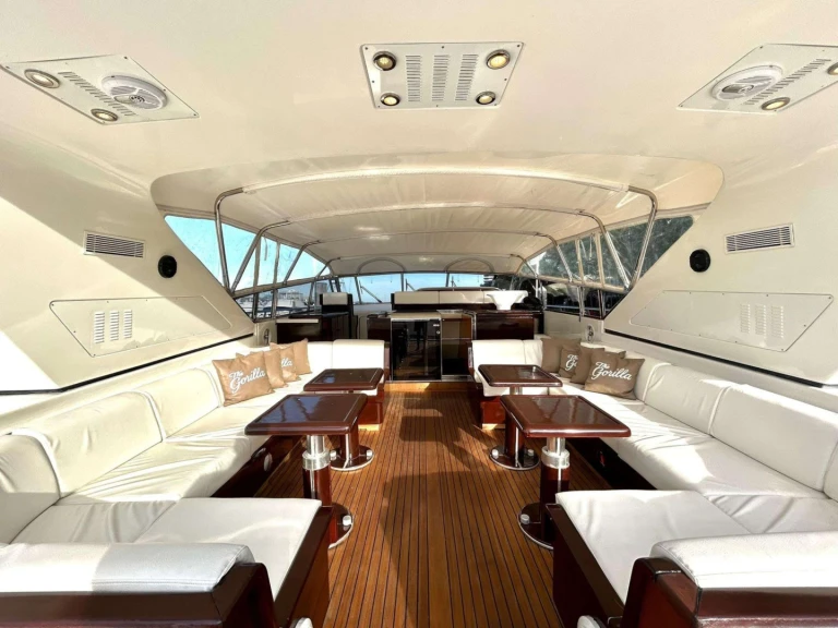Luxury Yacht rental with or without captain Mangusta Miami Beach