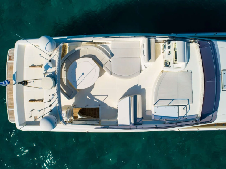 Luxury Yacht rental in Athens - Ferretti NINETEEN