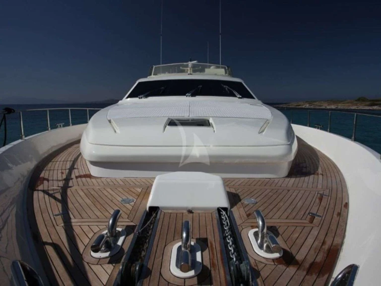 Bareboat Rental Luxury Yacht Ferretti with a boat licence