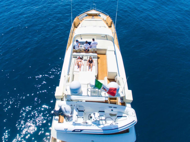Alalunga RIVIERA charter bareboat or captained in  Sorrento