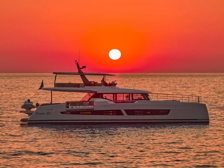 Boat rental Fountaine Pajot CHRISTAL MIO 80  in Athens on Samboat