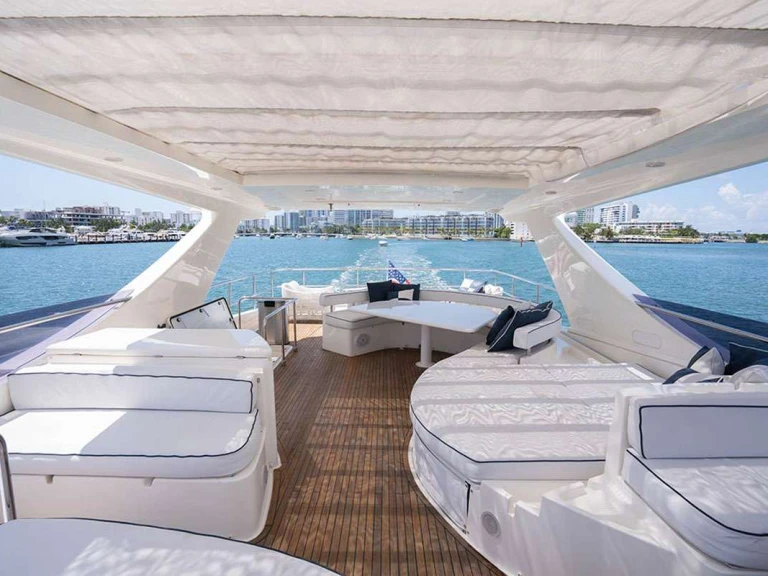 Luxury Yacht rental with or without captain Ferretti Miami