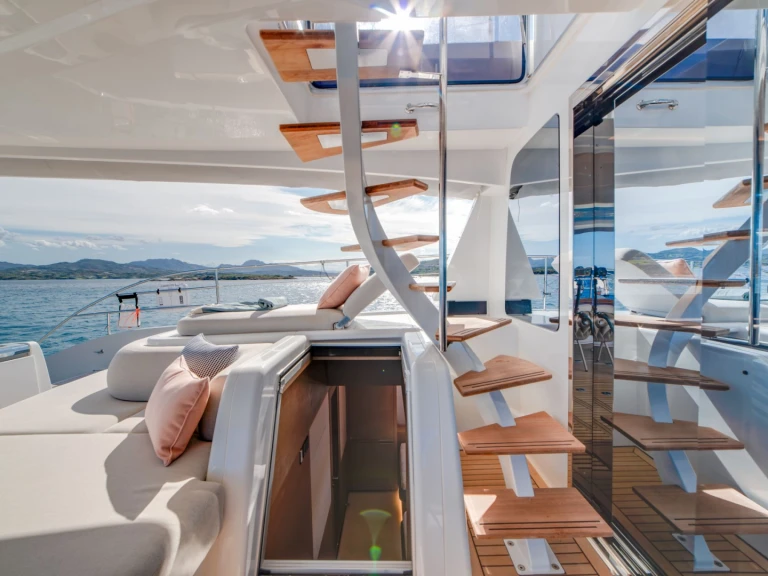 Lagoon ZENIT charter bareboat or captained in  Olbia