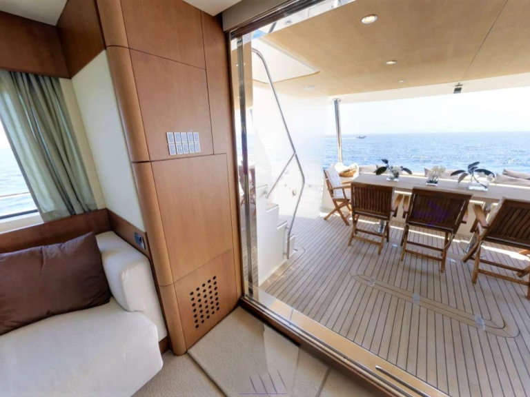 Luxury Yacht rental in Athens - Aicon QUESTA e VITA