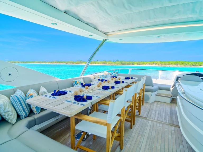 Sunseeker Daddy's $ charter bareboat or captained in  Nassau