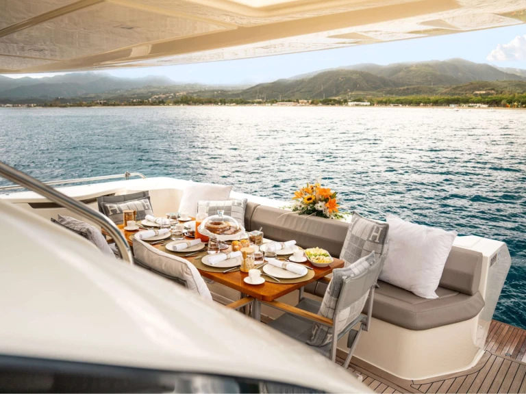 Ferretti Sea Sons charter bareboat or captained in  Naples