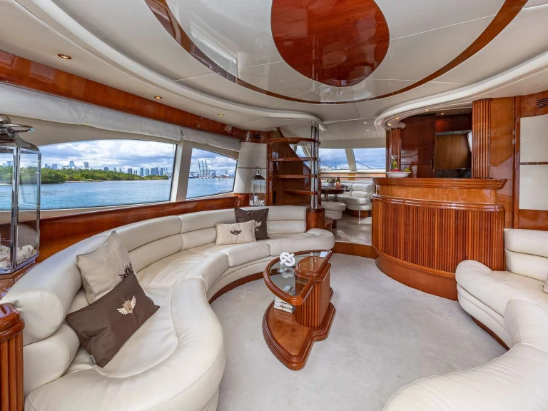 Bareboat Rental Luxury Yacht Azimut with a boat licence