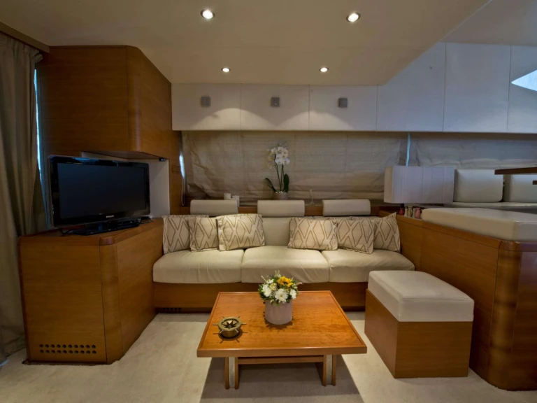 Bareboat Rental Luxury Yacht Aicon with a boat licence