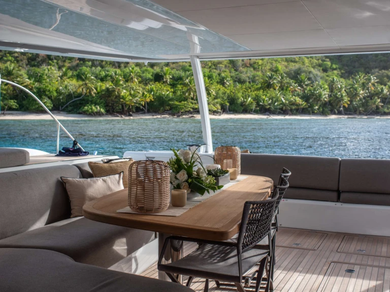 Lagoon C'EST LA VIE charter bareboat or captained in  British Virgin Islands (BVI)