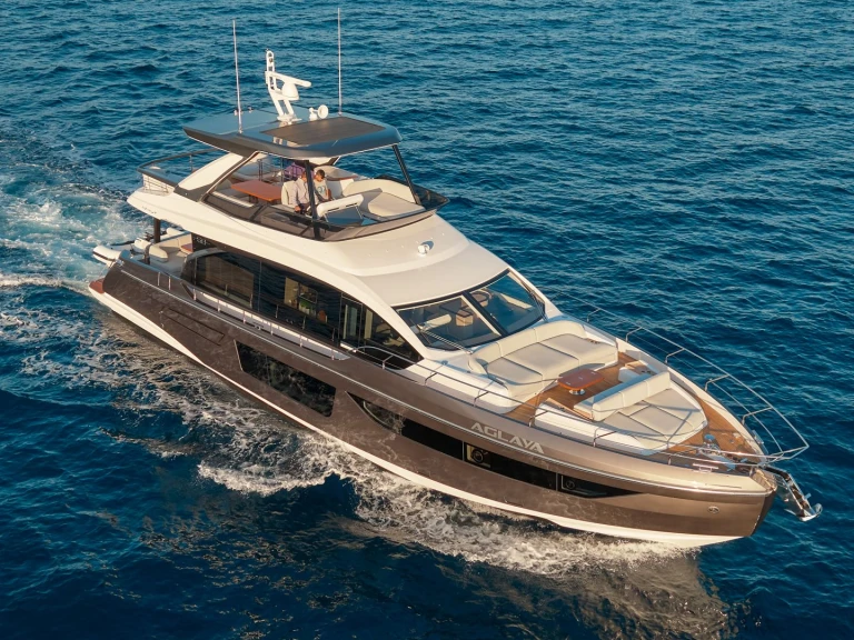 Azimut AGLAYA charter bareboat or captained in  Zadar