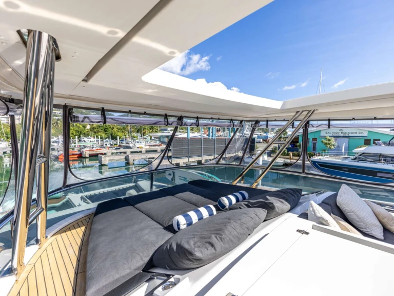 Lagoon MARE BLU charter bareboat or captained in  British Virgin Islands (BVI)